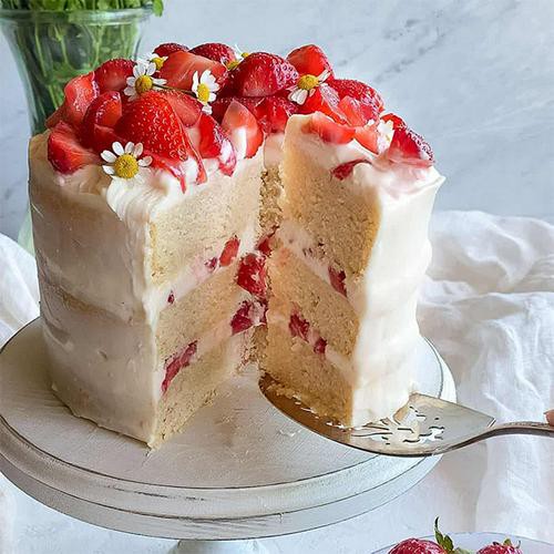 vegan vanilla cake